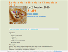 Tablet Screenshot of datechandeleur.com